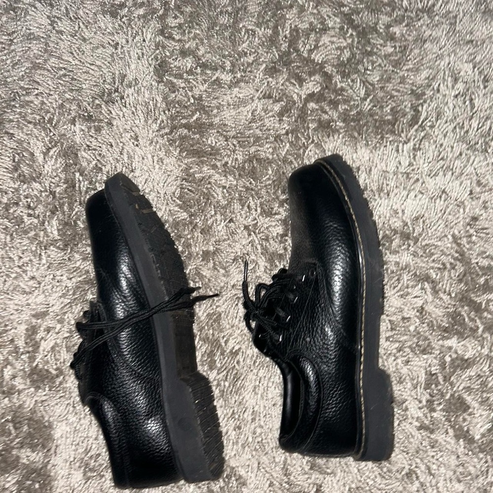 Dr. Scholl's Men's Black Oxfords - Picture 3 of 3